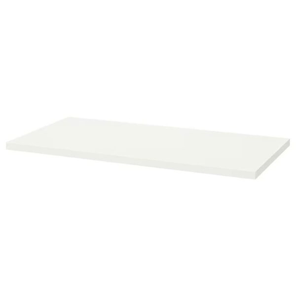 Lagkapten/Alex Desk,120x60 cm, durable and easy to care for. Desks for home. Desks computer desks. Tables desks. Environment friendly. (White)