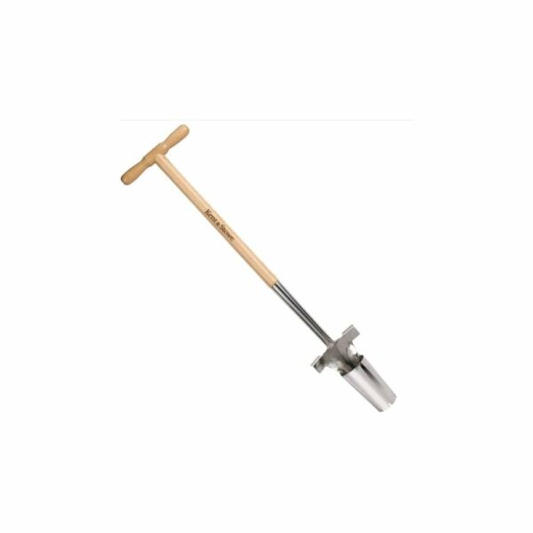 Kent & Stowe Stainless Steel Long Handled Bulb Planter 100% FSC
