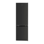 CHiQ 260L Freestanding fridge freezer low frost (54cm wide 128cm High) 70/30, 12-year compressor warranty,E 39 db, Reversible Doors dark inox