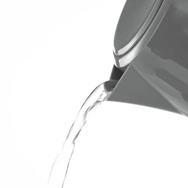 Russell Hobbs Honeycomb Electric 1.7L Cordless Kettle (Fast Boil 3KW, Grey premium plastic, matt & high gloss finish, Removable washable anti-scale filter, Push button lid, Perfect pour spout) 26053