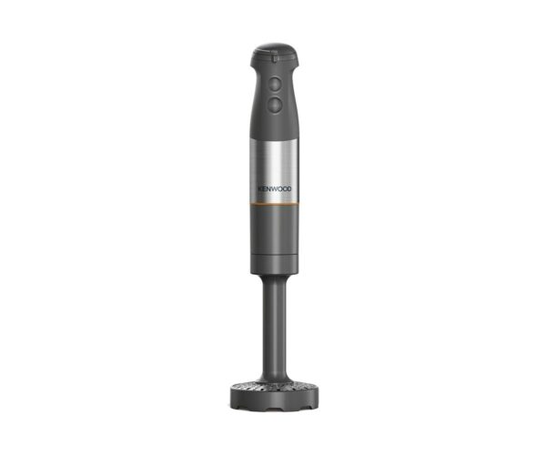 Kenwood Triblade XL Hand Blender, Mixer with Anti-Splash, Chopper 500ml, Metal Whisk and Masher Attachment and BPA-Free Plastic Beaker, HBM60.307GY, Dishwasher Safe, 1000W, Grey