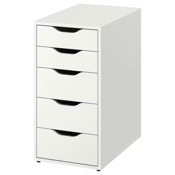 Lagkapten/Alex Desk, white, 140x60 cm