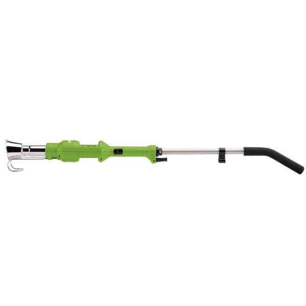 Draper 2000W Electric Weed Burner | 1.7m Cable Hot Air Garden & Allotment Weed Control | Multifunctional Weeding Lighter | Soft Grip Handle 2 Heat Set | 68696, Silver