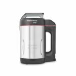 Morphy Richards Sauté & Soup Maker, 1.6L, 4 Settings, Smooth, Chunky, Juice, Blend Pause Function, Family Size, Non-Stick Coated Jug, Detachable Power Cord, Stainless Steel, 501014