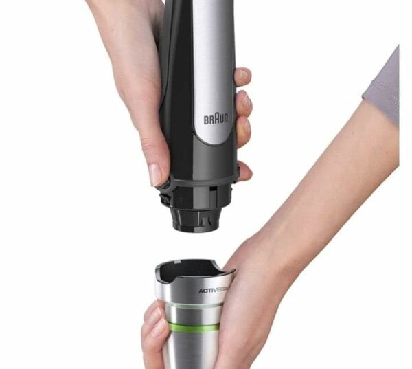 Braun MultiQuick 7 MQ7045 Hand Blender, Mixer, ActiveBlade System, EasyClick Plus System, Splash Control