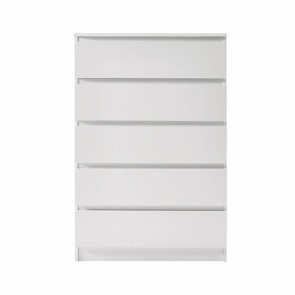 Panana Wooden 3/4/5/6 Chest Of Drawers with Metal Runner Modern Bedroom Bedside Storage Cabinet