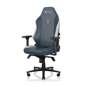Secretlab TITAN Evo Royal Gaming Chair - Reclining - Ergonomic & Comfortable Computer Chair with 4D Armrests - Magnetic Head Pillow & 4-way Lumbar Support - Blue - Leatherette