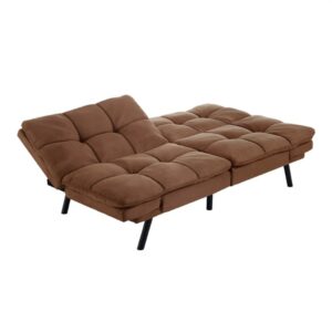 KCUZO Memory Foam Futon Multifunctional Convertible Folding Bed Sofa(D)