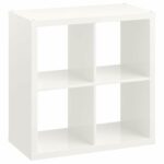 Ikea Kallax Shelving Unit, Bookcase, White, Perfect For Baskets Or Boxes