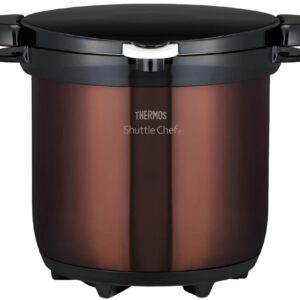 THERMOS vacuum heat insulation cooker Shatorushefu 4.5L Clear Brown KBG-4500 CBW