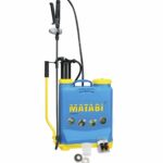 Matabi - Manual Backpack Sprayer - 12L - Fibreglass Lance - 3 Positions Pressure Regulator - Padded Straps - Garden, Orchard and Agriculture - Super Green 12 - Made in Europe