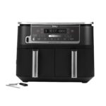 Ninja Foodi MAX Dual Zone Digital Air Fryer, Smart Cook System, 2 Drawers, 9.5L, 6-in-1, Digital Probe, Air Fry