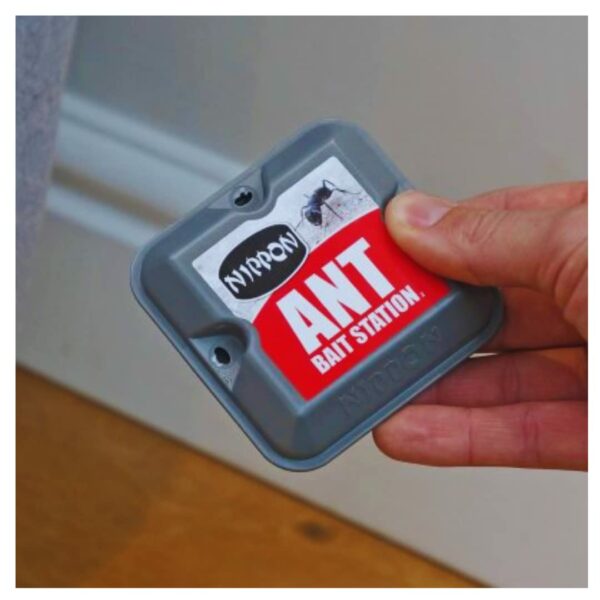 2 x Nippon Ant Bait Station Twin - nippon ant killer Ant Bait Station outdoor, ant nest killer bait stations also use as ant killer indoor, home, garden (ant traps)