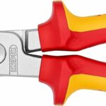 Knipex Pliers for Electrical Installation, VDE, for Cutting Cable, Wire Stripping, Crimping Wire Ferrules, Gripping, Bending, Multi Tool, 13 86 200