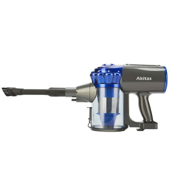 Akitas Cordless Vacuum Cleaner Upright Handheld Stick Lightweight Rechargeable Lithium Battery Good For Carpet, Pet Hair (AKV8)