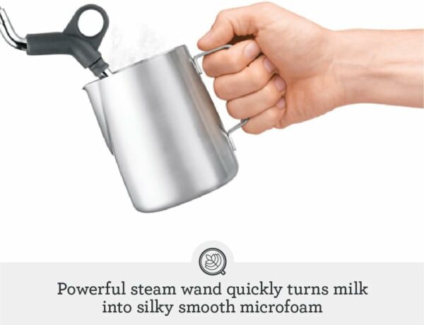 Sage - The Duo-Temp Pro - Bean to Cup Coffee Machine with Milk Frother, Brushed Stainless Steel