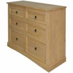 vidaXL Sideboard, Cabinet Cupboard Storage Cabinet, Home Organiser Living Room Side Cabinet, Farmhouse Style, Mexican Pine Corona Range