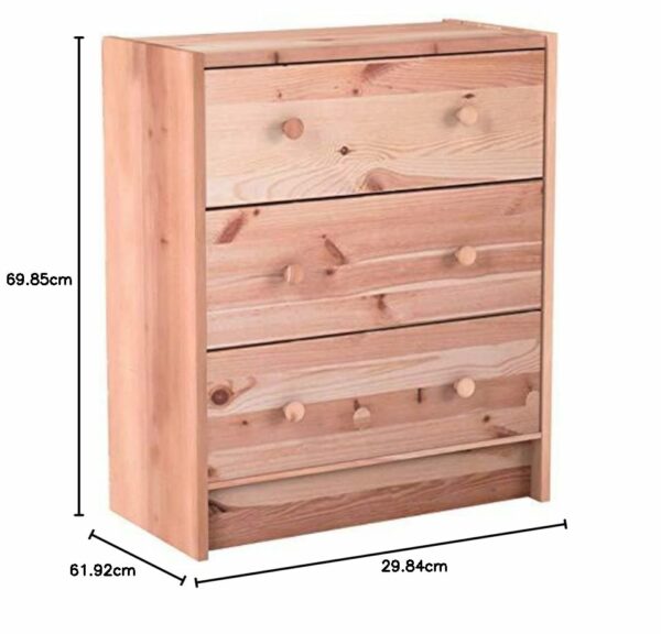 IKEA RAST Chest of Drawers, Wood Colour