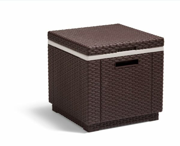 Allibert by Keter California Ice Box Outdoor Cooler - Brown