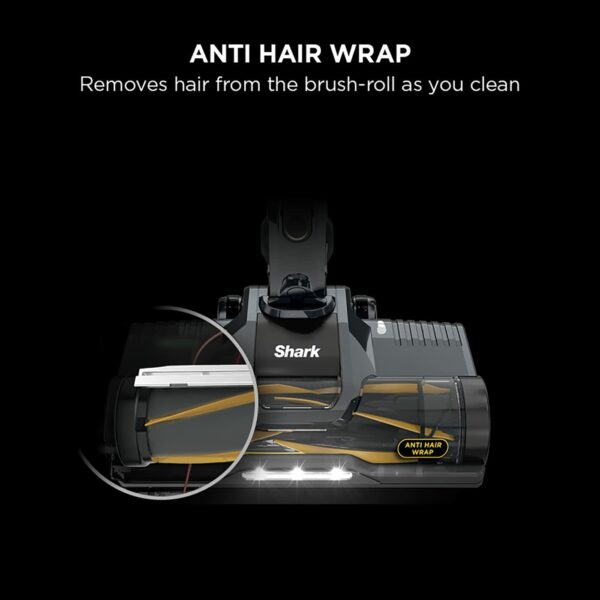 Shark Cordless Stick Vacuum Cleaner with Anti Hair Wrap, Up to 40 mins run-time, Flexible Vacuum Cleaner with Pet Tool