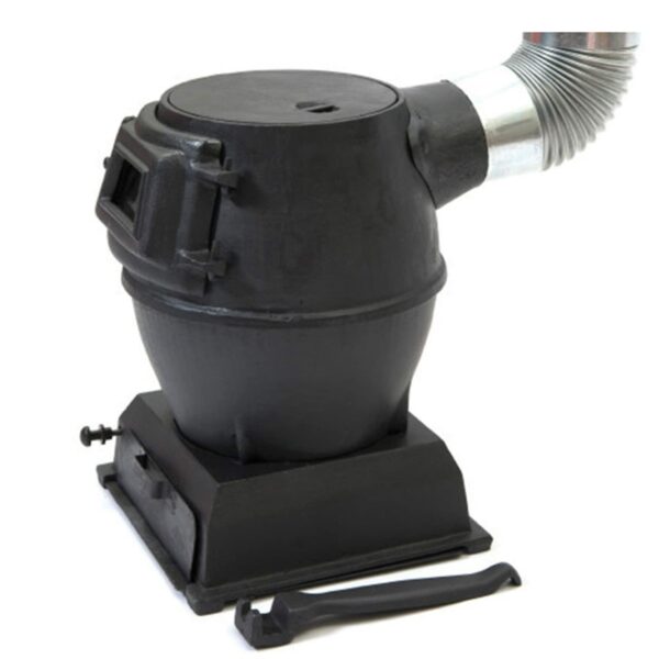 DISHENGZHEN Pure Cast Iron Coal Fire, Wood Stove, Viewing Window, Multi-Purpose Camping Stove for Tent, Indoor, Villa, Shelter, Heating and Cooking