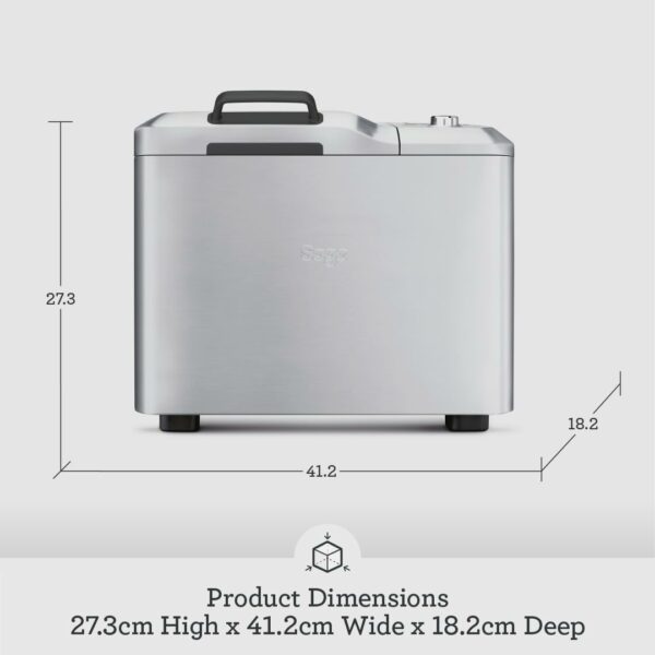 Sage - The Custom Loaf - Bread Maker, Brushed Stainless Steel