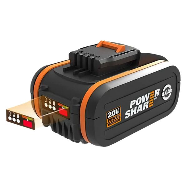 WORX WA3553 20V 4.0Ah Lithium Battery with Powershare Battery Platform