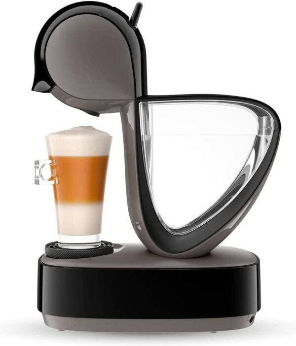 Nescafé Dolce Gusto EDG260.G Infinissima Dolce Gusto POD Capsule Coffee Machine, 1470 W, 1.2 liters, Black and Charcoal