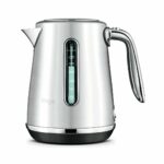 Sage - The Soft Top Luxe Quiet Electric Kettle - Fast Boil - 1.7L Cordless Kettle, Brushed Stainless Steel