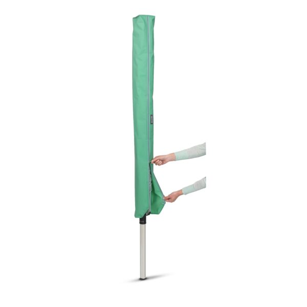 Brabantia Lift-O-Matic 60 Metres of Clothes Line - Adjustable in Height - UV-Resistant Non-Slip Lining - Umbrella System