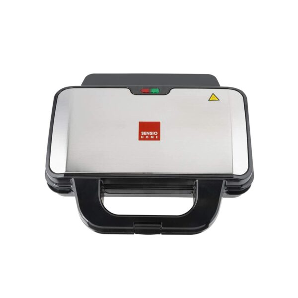 GLOBAL GOURMET Square Waffle Maker Iron Machine 1000W I Electric I Non-Stick Coating Mould I Deep Cooking Plates I Recipes Included via Email