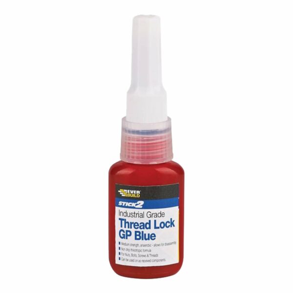 Everbuild Stick2 Thread Lock GP Blue – Gap Filling – Non-Drip – Self-Curing – Industrial Grade – 10g