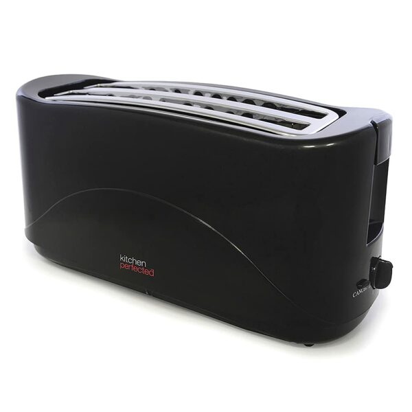 KitchenPerfected 4 Slice Long Slot Toaster