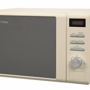 Russell Hobbs RHM2064C 20 Litre 800 W Cream Digital Heritage Microwave with 5 Power Levels, Automatic Defrost, 8 Auto Cook Menus, Clock & Timer, Easy Clean
