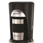 Morphy Richards Coffee On The Go Filter Coffee Machine 162740 Black and Brushed Stainless Steel