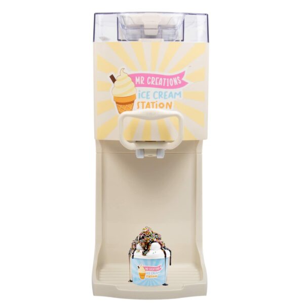Mr Creations Ice Cream Station. Soft Whip Home Ice Cream Maker Machine. Soft Scoop Ice Cream Machine from Fizz Creations. Great Party Food! Soft Ice Cream Machine