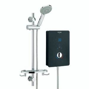 Bristan BL3105 B Bliss 3 Electric Shower, 10.5 kW, Black