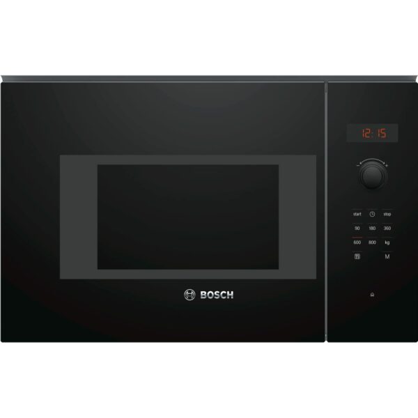 Bosch Home & Kitchen Appliances Bosch Serie 4 BFL523MB0B Built In Microwave - Black