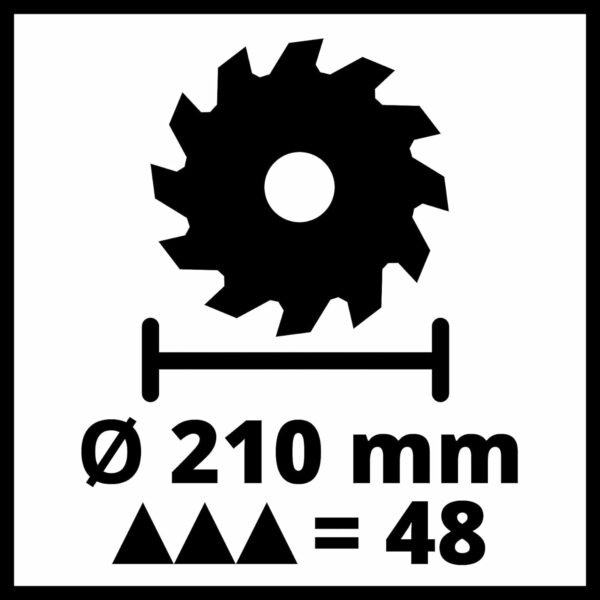 Einhell TC-SM 2131/1 Dual Bevel Sliding Mitre Saw | Double Bevel Circular Saw, 310mm Drag, Laser, Dust Extraction, +/-45° Mitre, +/-47° Bevel | Saw with 48T Blade for Cutting Wood, Plastic, Red