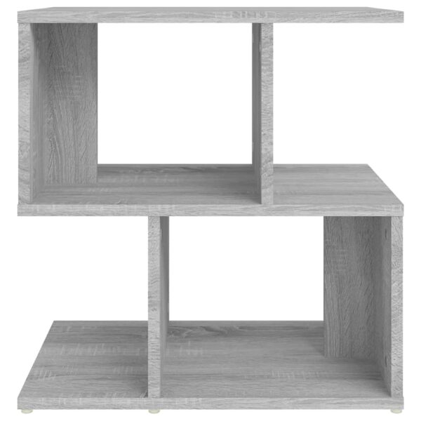 vidaXL 2x Bedside Cabinets Bedroom Nightstand End Table Telephone Stand Side Table Bed Drawer Cabinet with Storage Grey Sonoma Engineered Wood