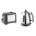 Dualit 2 Slice Lite Toaster 1.1kW Toasts 60 Slices an Hour Bagel & Defrost Settings