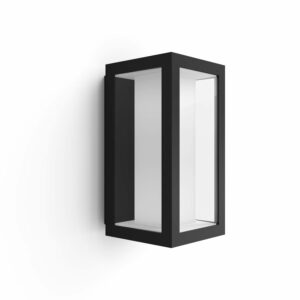 Philips Hue Impress White and Colour Ambiance LED Smart Garden Wall Light [Slim], Works with Alexa, Google Assistant and Apple Homekit