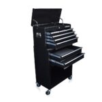 Us Pro Tools Tool Chest Tool Box Roller Cabinet Gloss Black With Drawer Dividers
