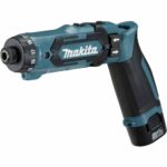 Makita DF012DSE 7.2V Li-ion Pencil Drill Driver Complete with 2 x 1.5 Ah Li-Ion Batteries and Charger Supplied in A Carry Case
