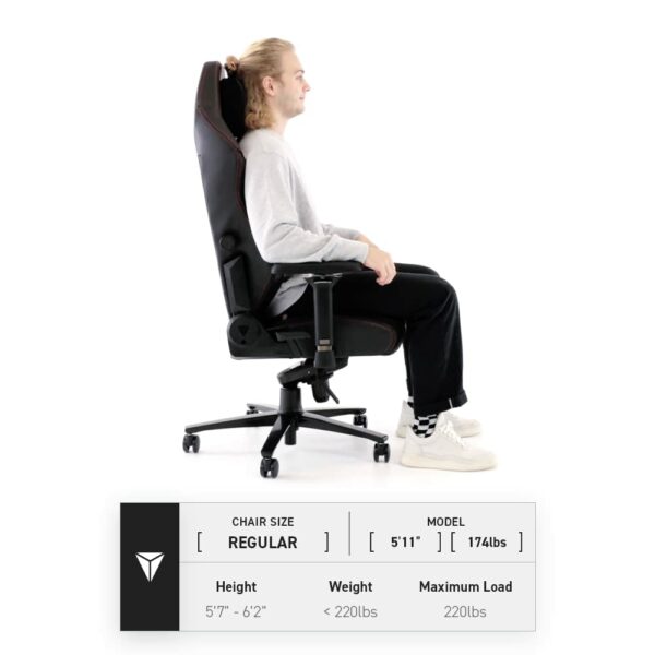 Secretlab TITAN Evo Royal Gaming Chair - Reclining - Ergonomic & Comfortable Computer Chair with 4D Armrests - Magnetic Head Pillow & 4-way Lumbar Support - Blue - Leatherette