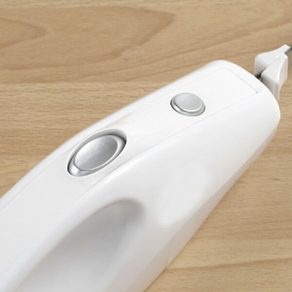 Russell Hobbs Food Collection Electric Carving Knife with dual serated 203mm stainless steel blades, Power & blade release button, Dishwasher safe blades, Easy wrap cord storage, 120W, 13892