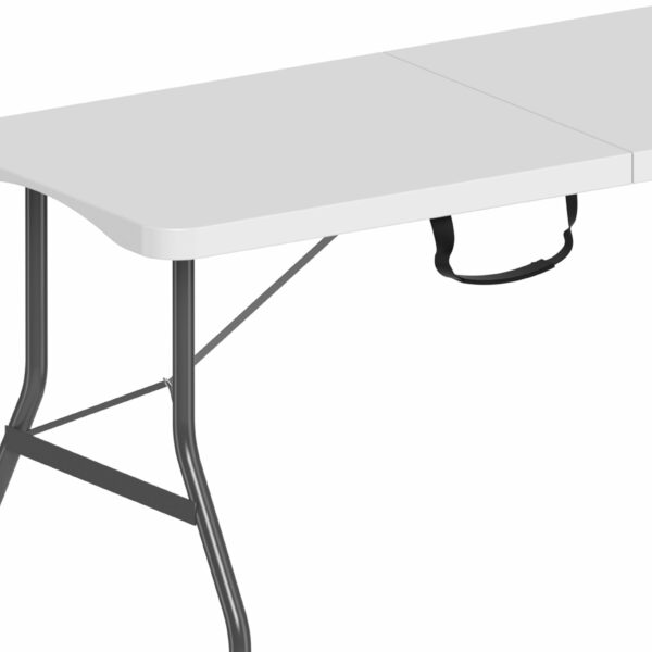 Folding Table 5FT Heavy Duty Foldable Table Portable and Durable Aluminium Frame Perfect for Camping Catering Picnic