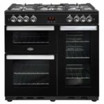 Belling Cookcentre X90G 90cm Gas Range Cooker - Black