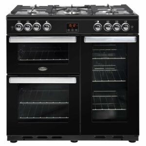 Belling Cookcentre X90G 90cm Gas Range Cooker - Black