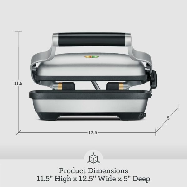 Sage - The Perfect Press Sandwich Toaster, Brushed Stainless Steel